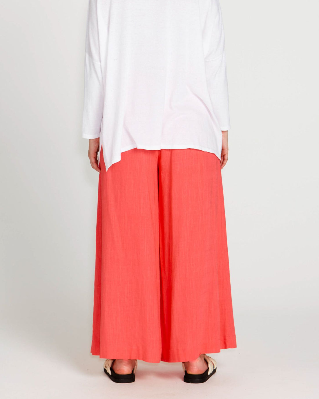 Francesca Wide Leg Pant - Pink