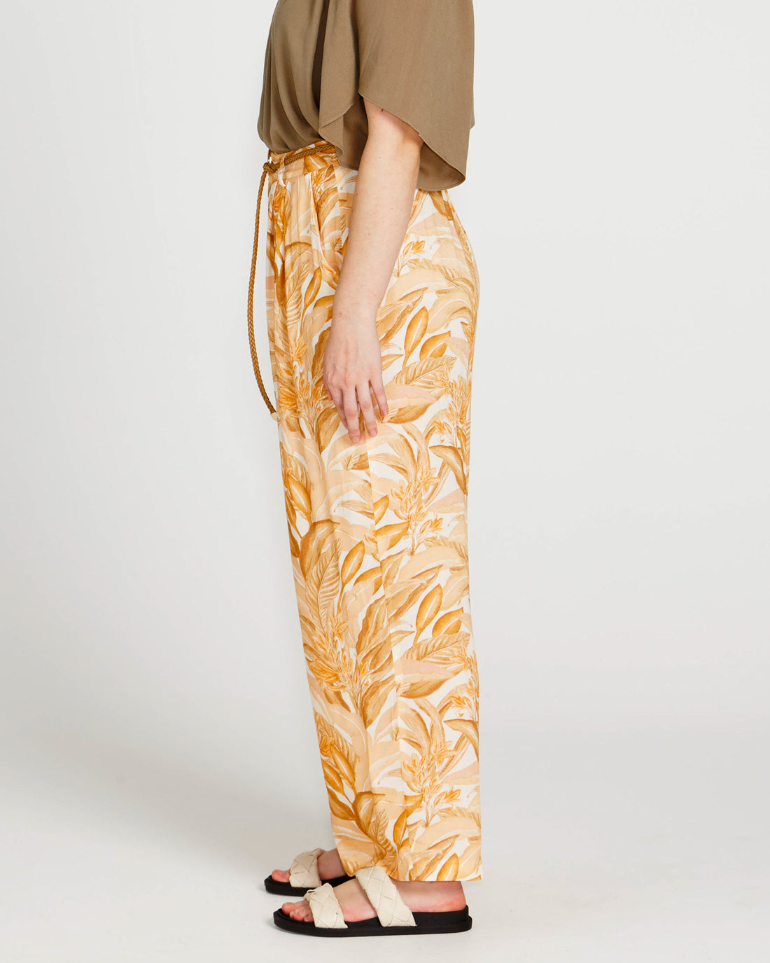 Portia pants with Belt - Palm Springs