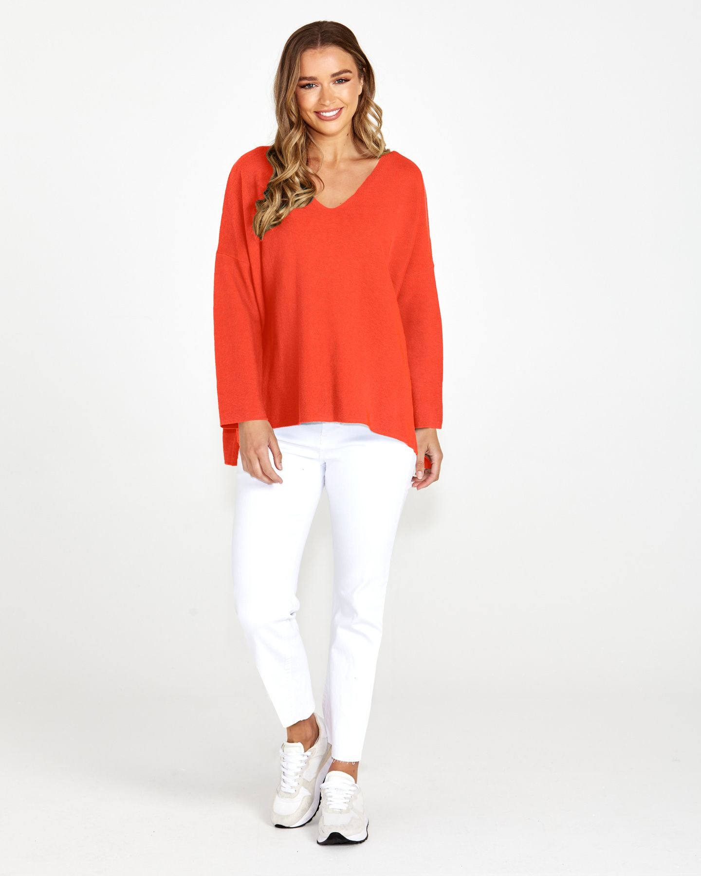 Angelina Red Reversible Knit | Red Knit | Beach Shakk Rainbow Beach