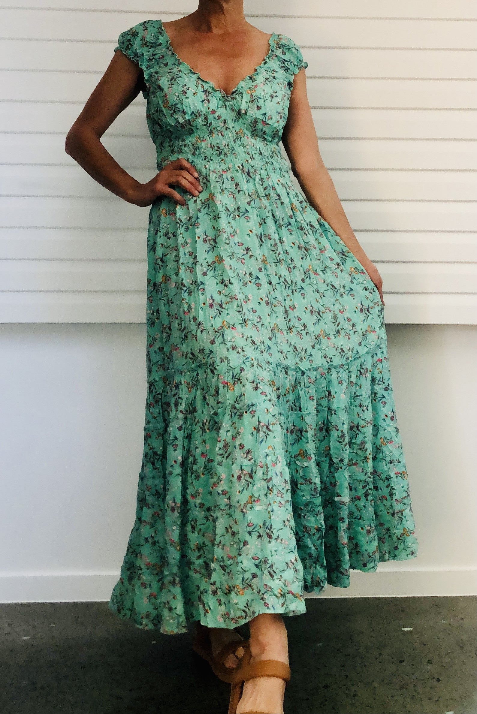 Amara Mint Dress | Mint Dress | Beach Shakk Rainbow Beach
