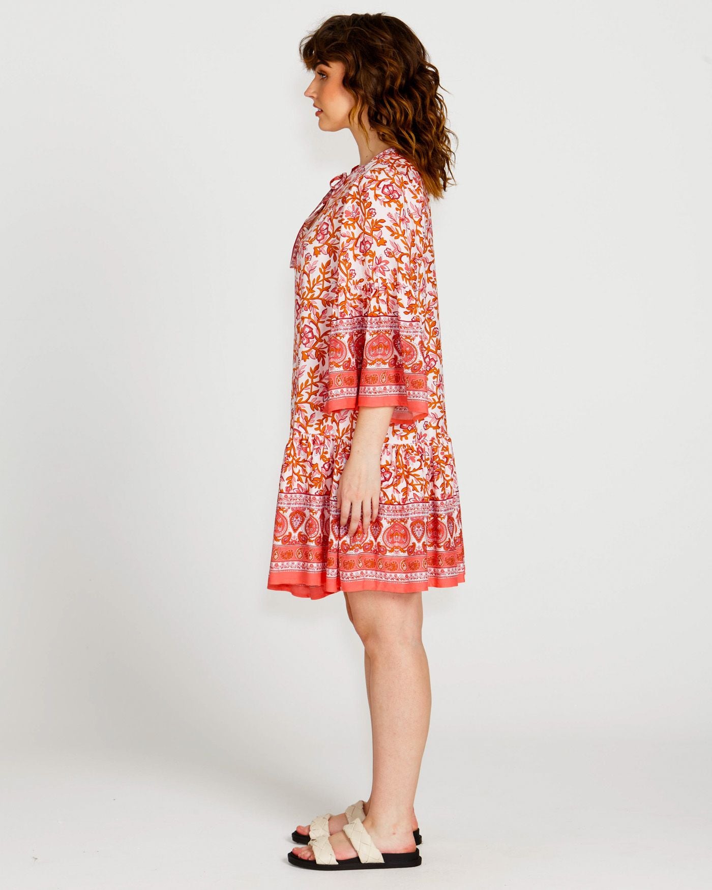Ashley Smock Mini Dress | Smock Mini Dress | Beach Shakk Rainbow Beach