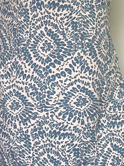 Avalon Blue Print Dress | Blue Print Dress | Beach Shakk Rainbow Beach