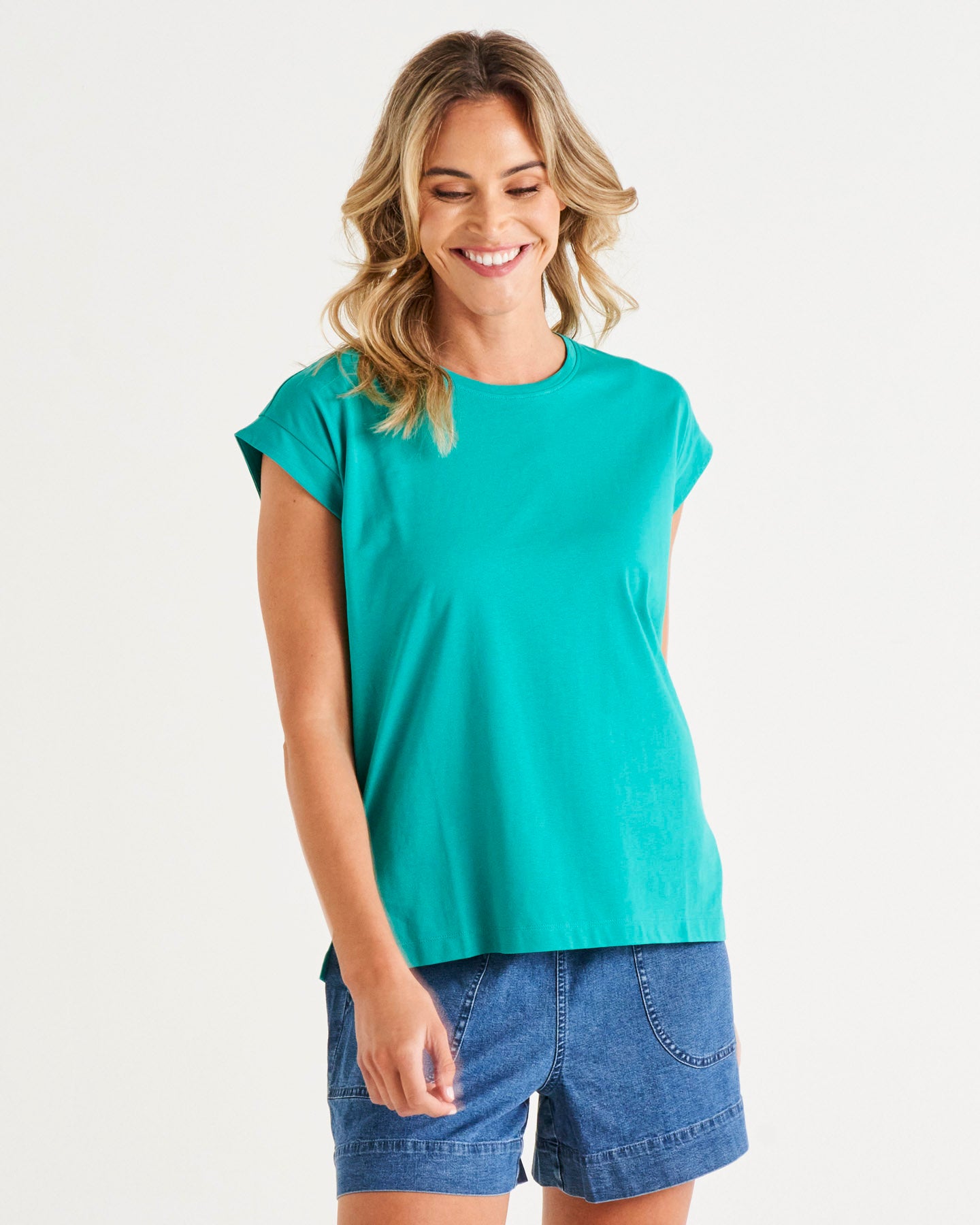 Michaela Top - Teal