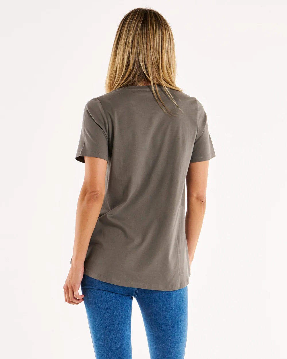 Hamilton Tee - Ash Green