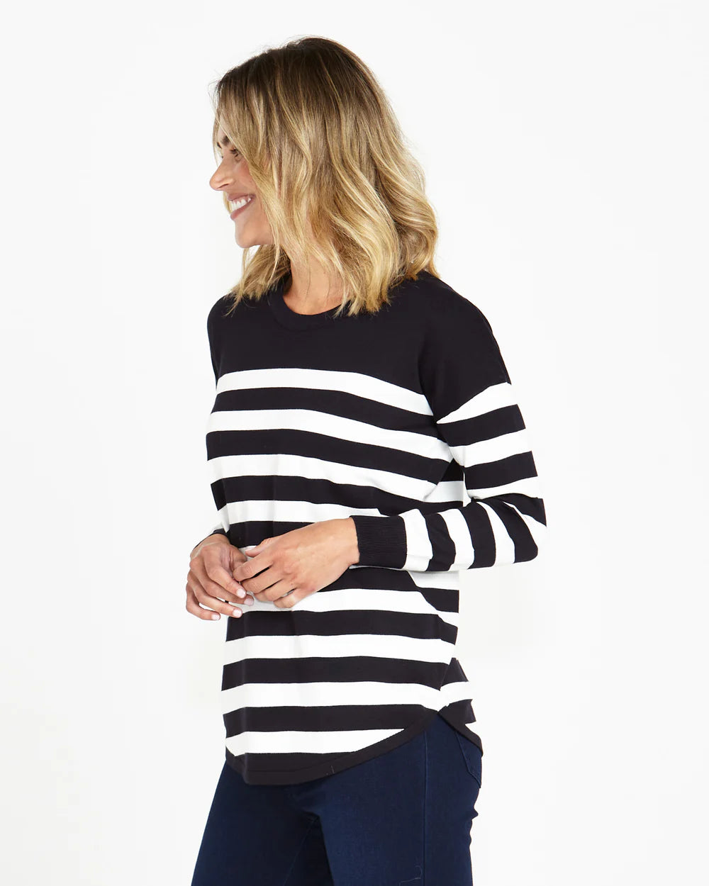 Sophie Knit Jumper - Nautical Stripe