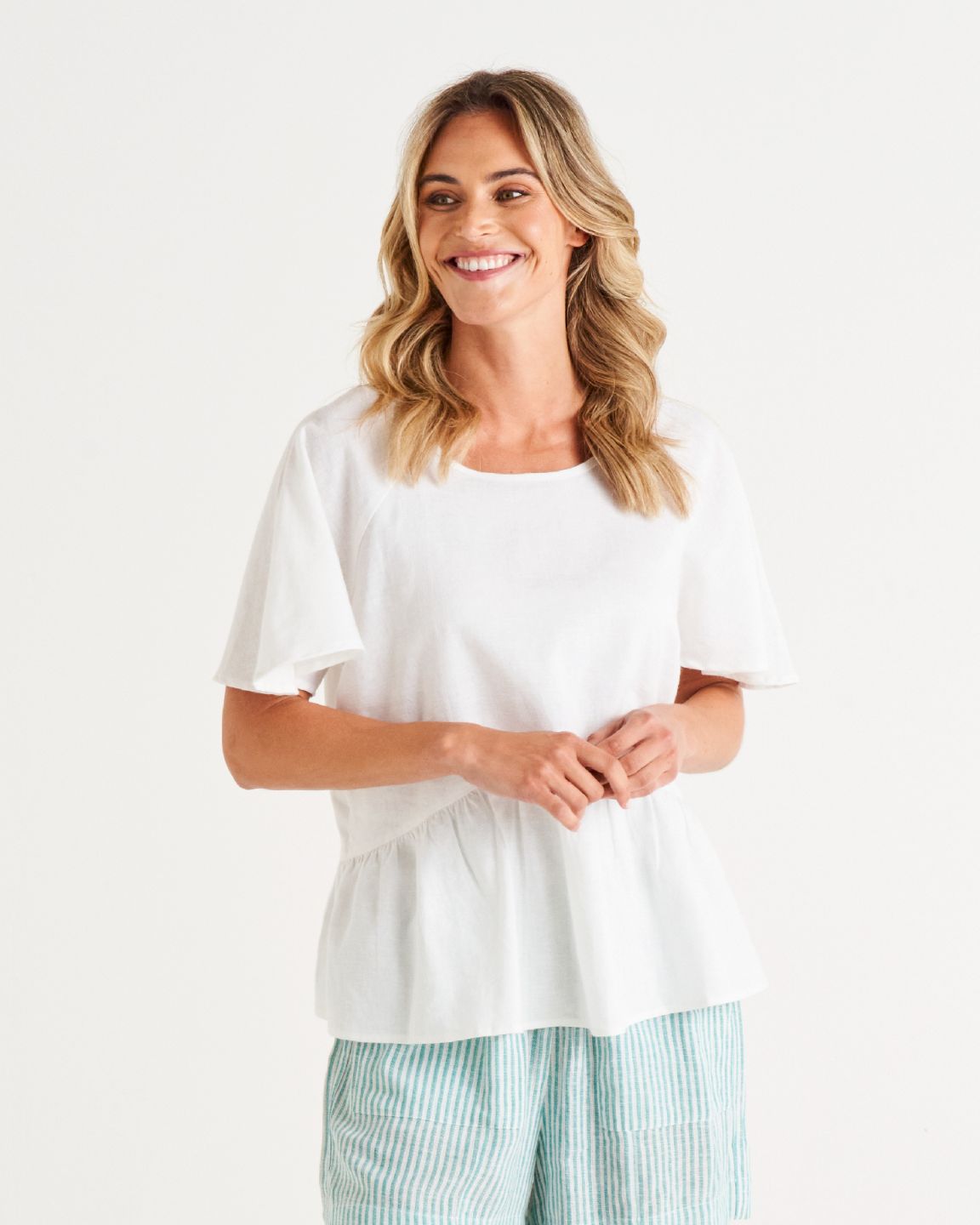 Cassandra Top - White