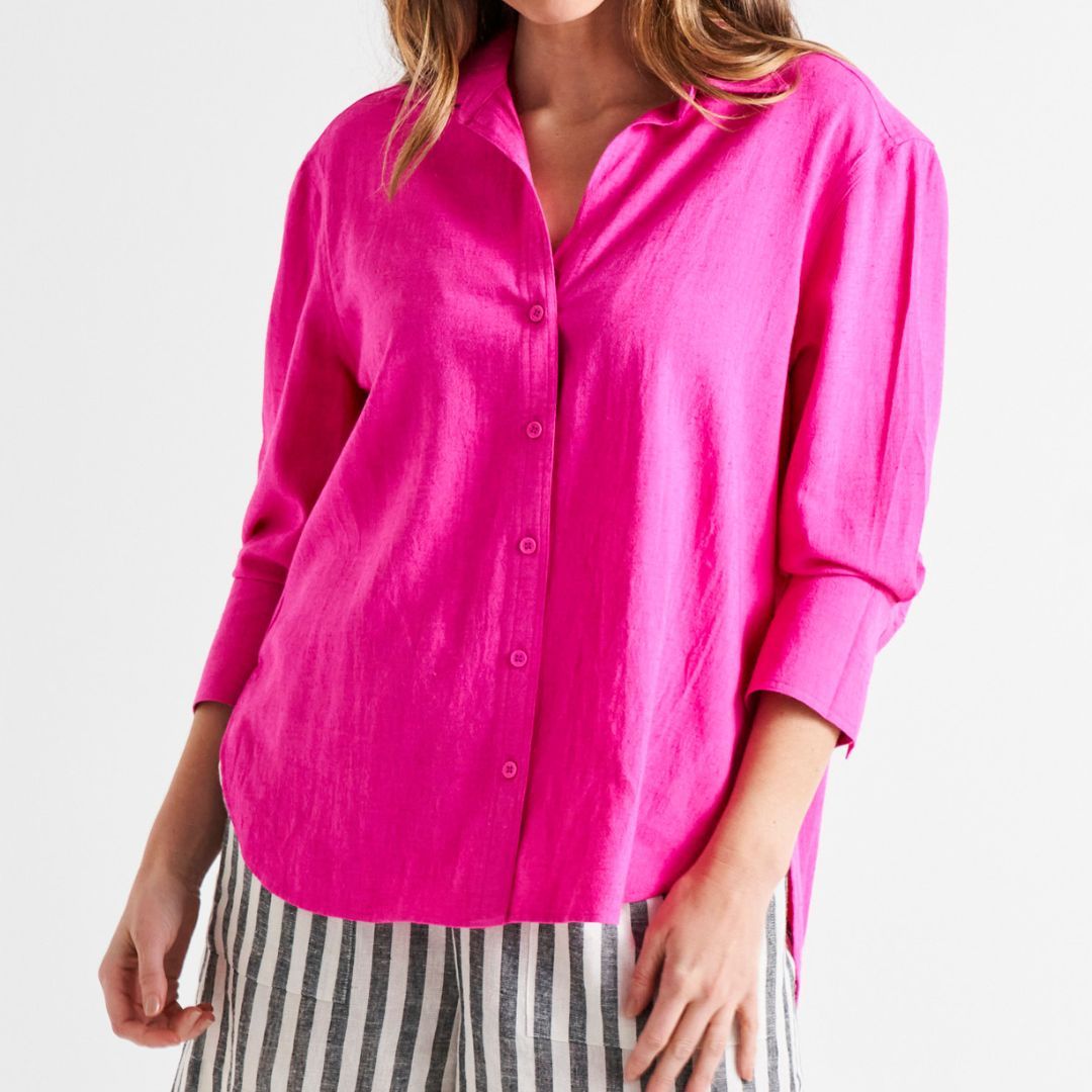 Caprice Shirt - Berry