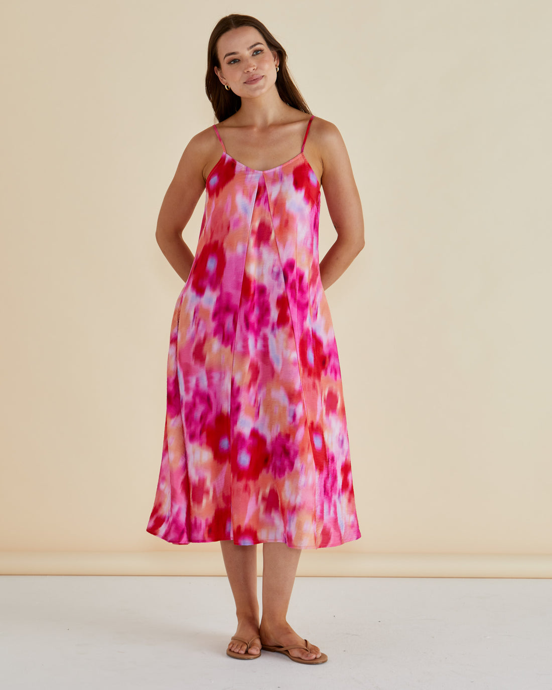 Harriet Dress - Floral Abstract