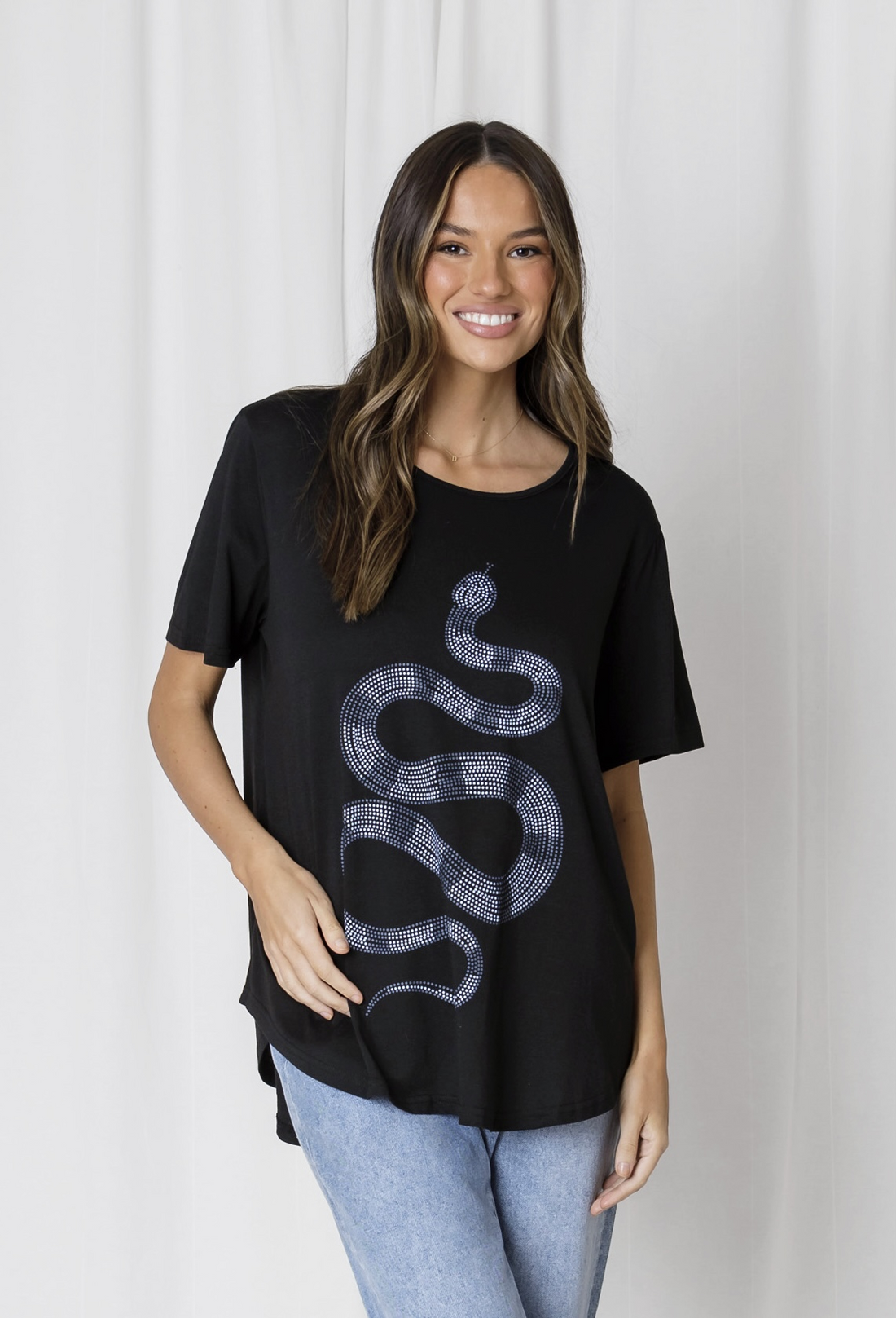 Blake Snake Bamboo Cotton Tee
