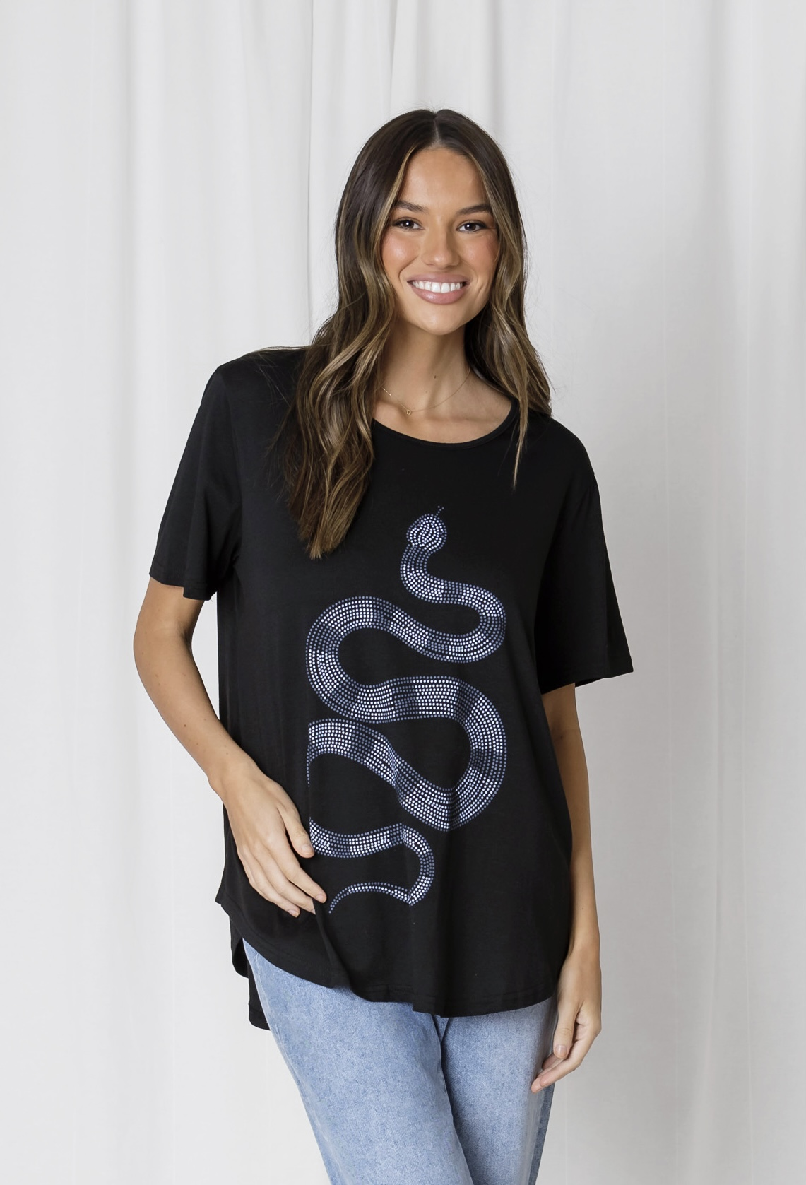 Blake Snake Bamboo Cotton Tee