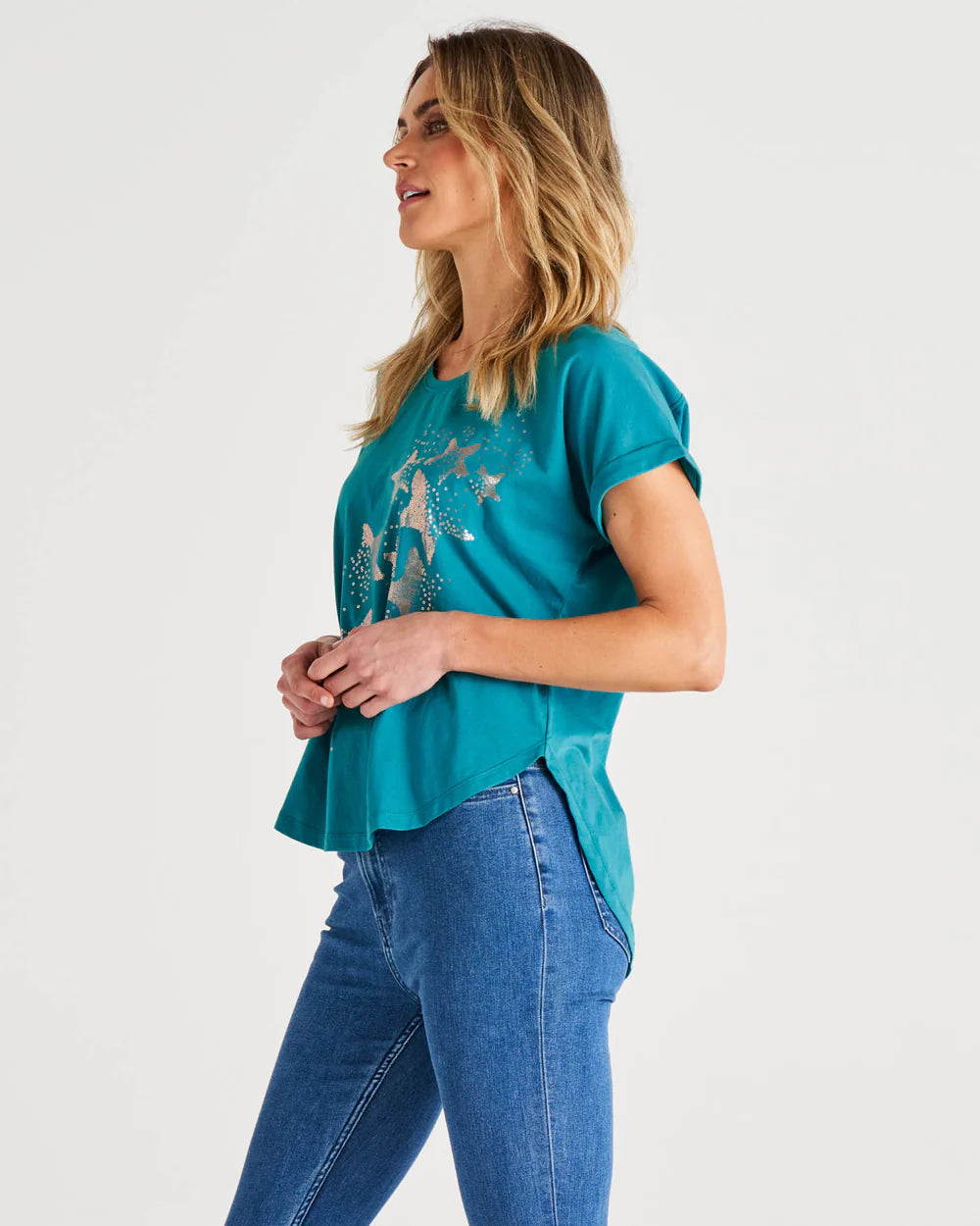 Bondi Tee - Forest Print