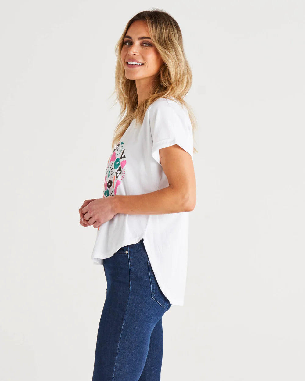 Bondi Tee - Heart Print