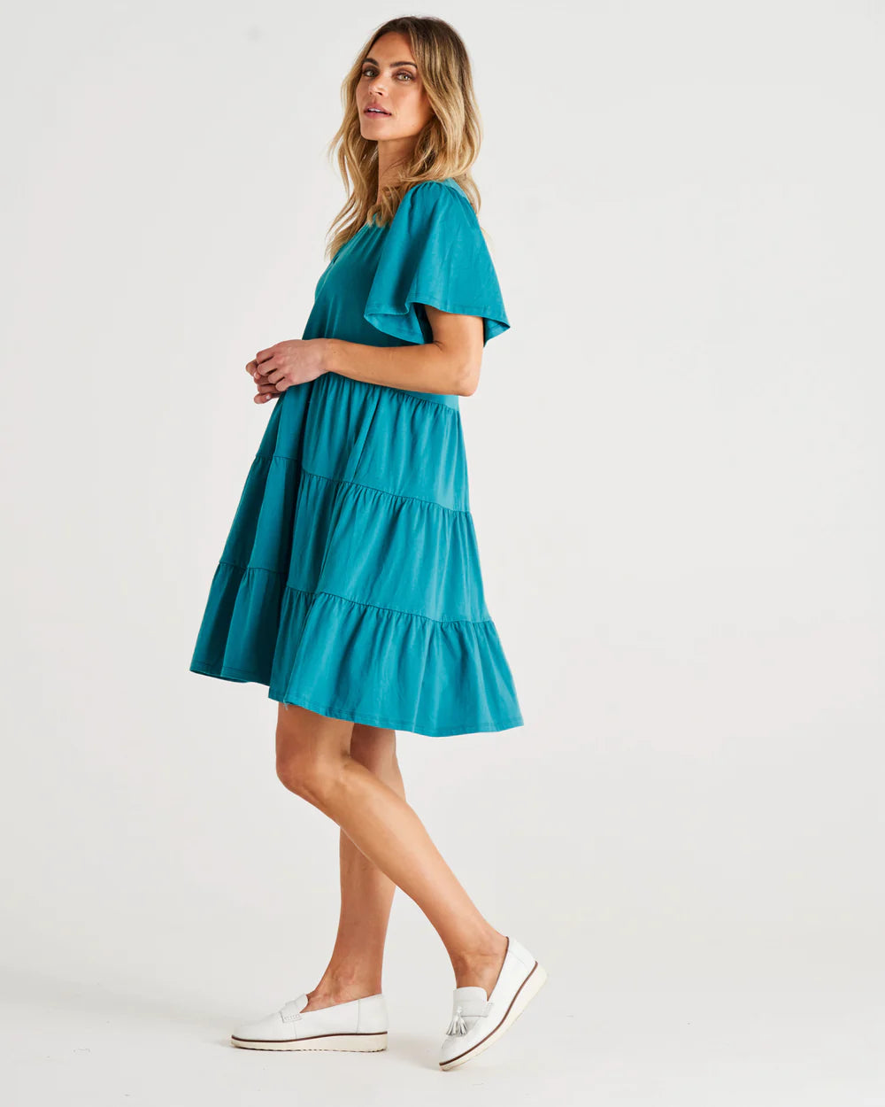 Cressida Dress - Deep Sea