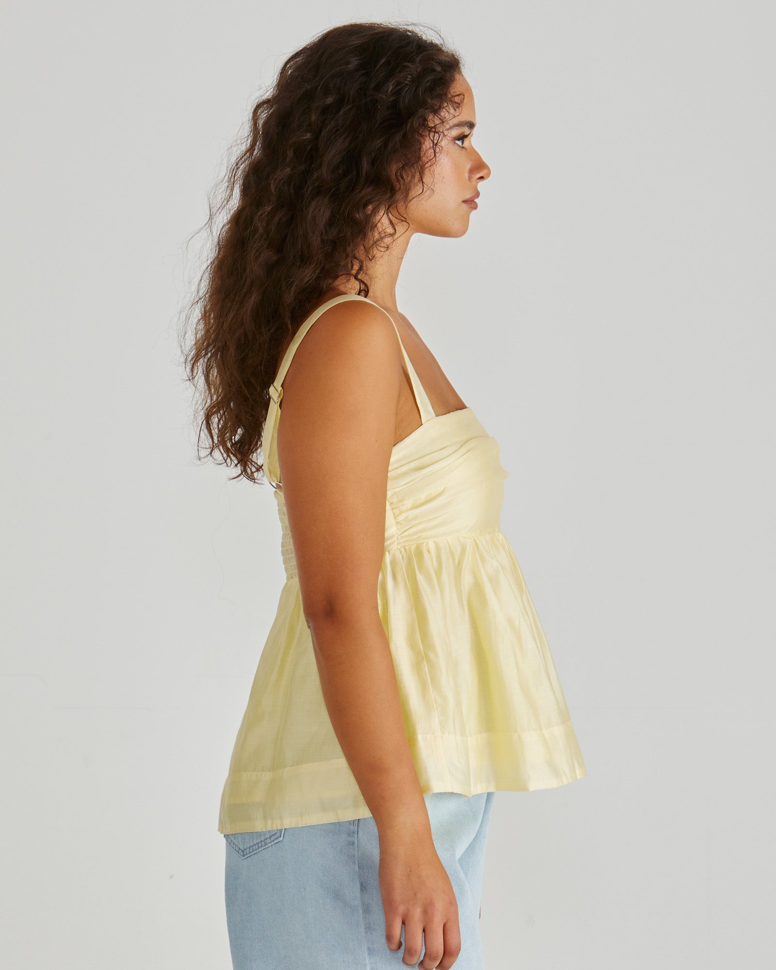 Della top - Yellow