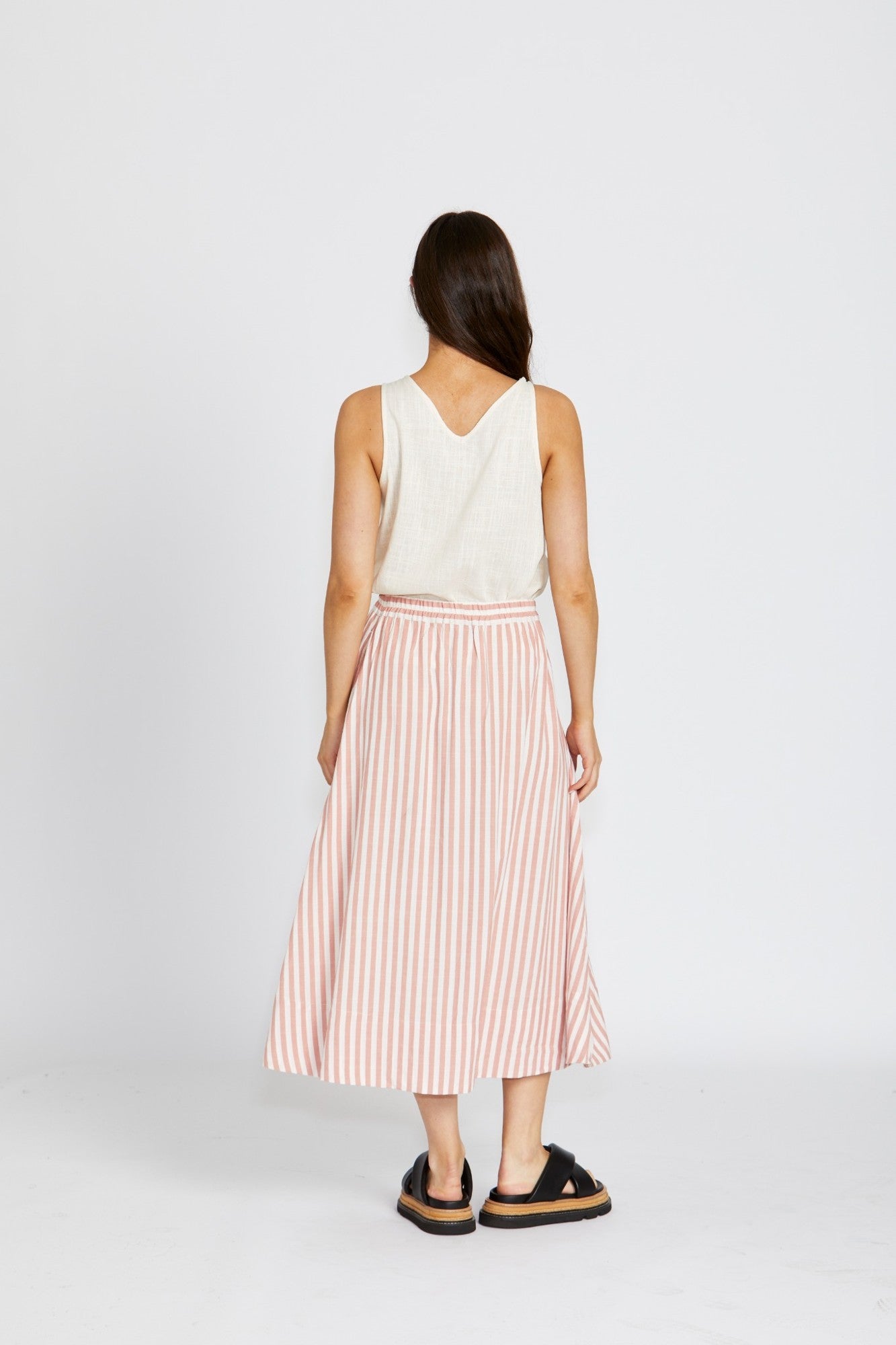 Delphine Tank - Natural
