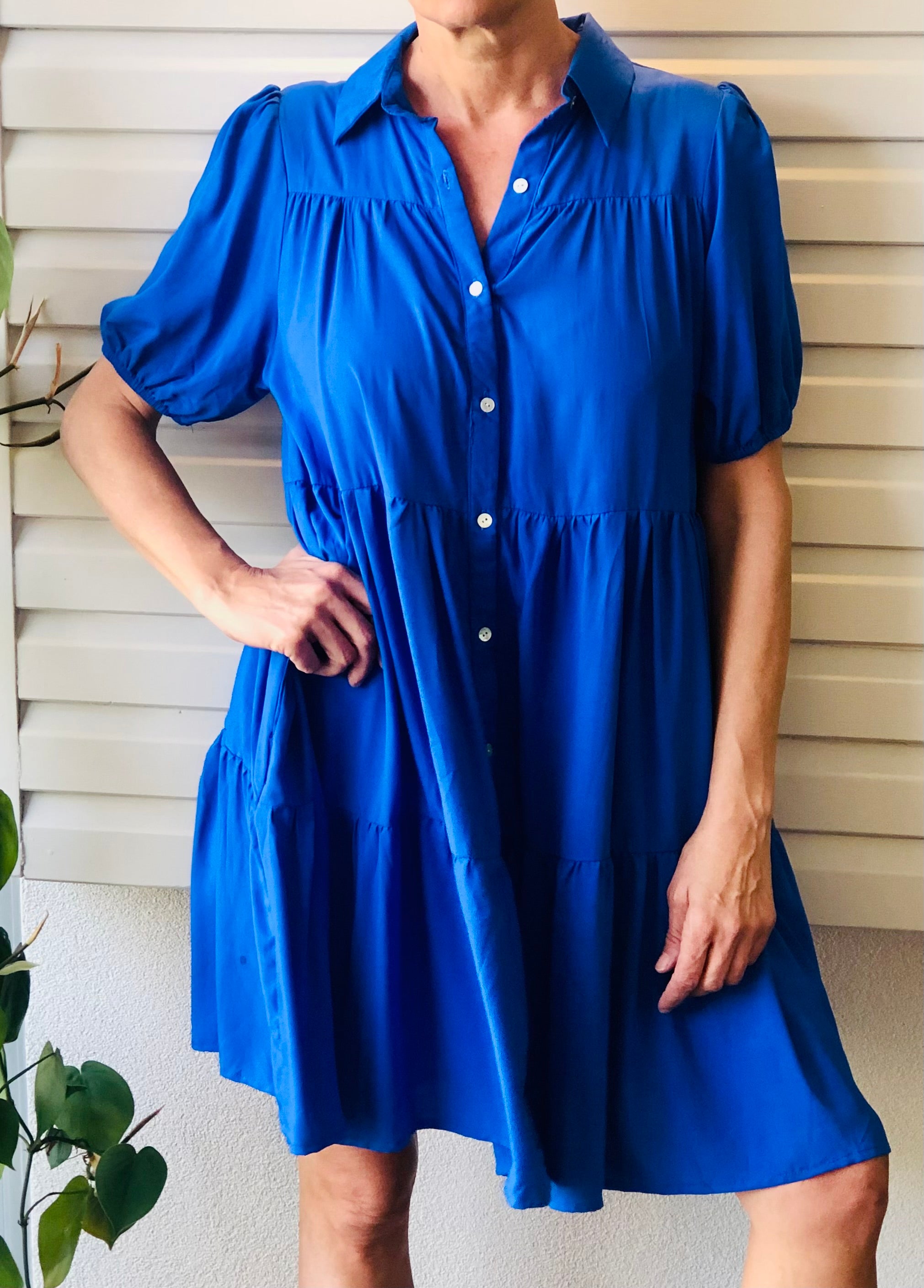 Amelia Dress - Blue