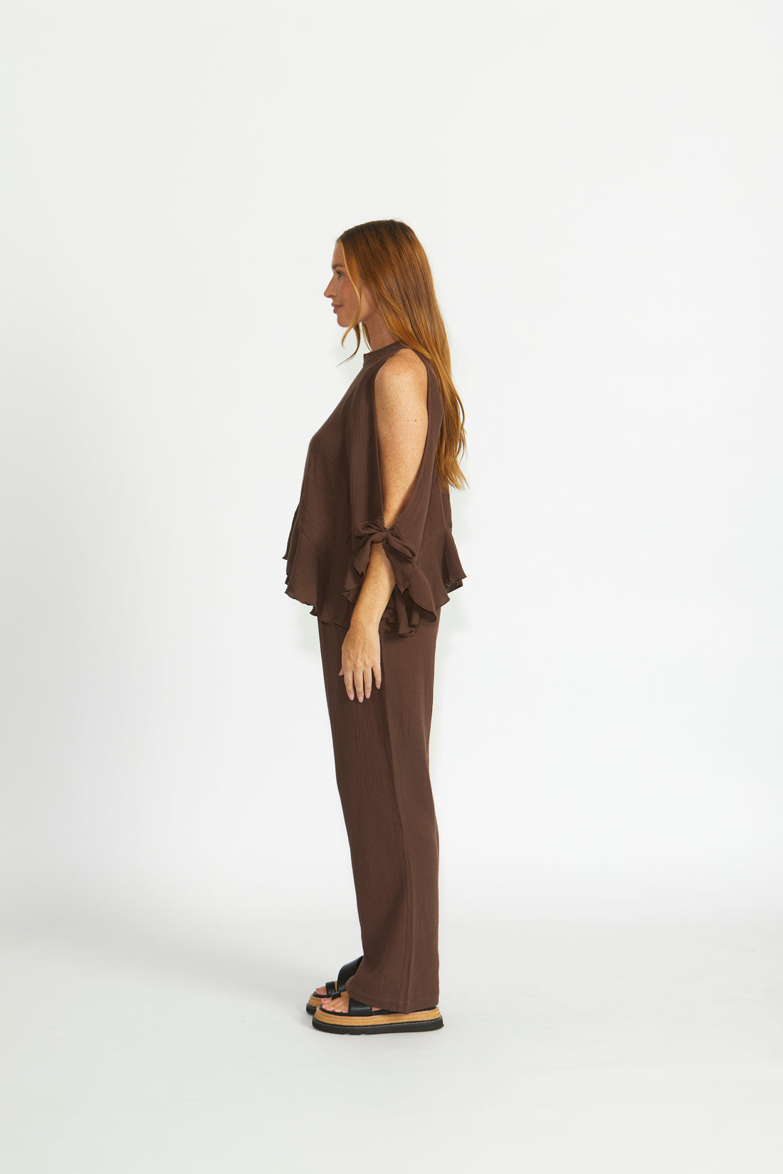 Claire Top - Chocolate