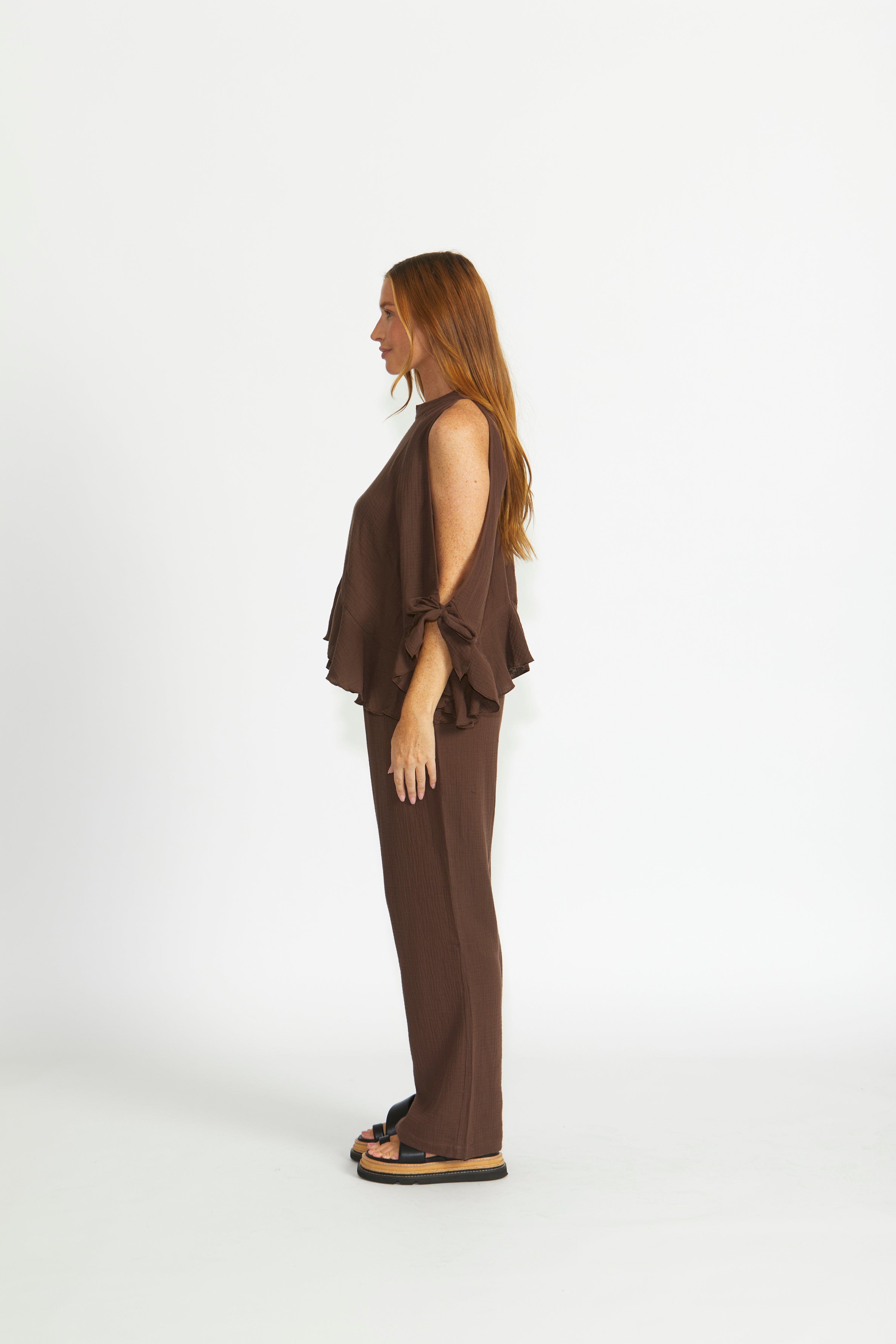 Claire Pants - Chocolate