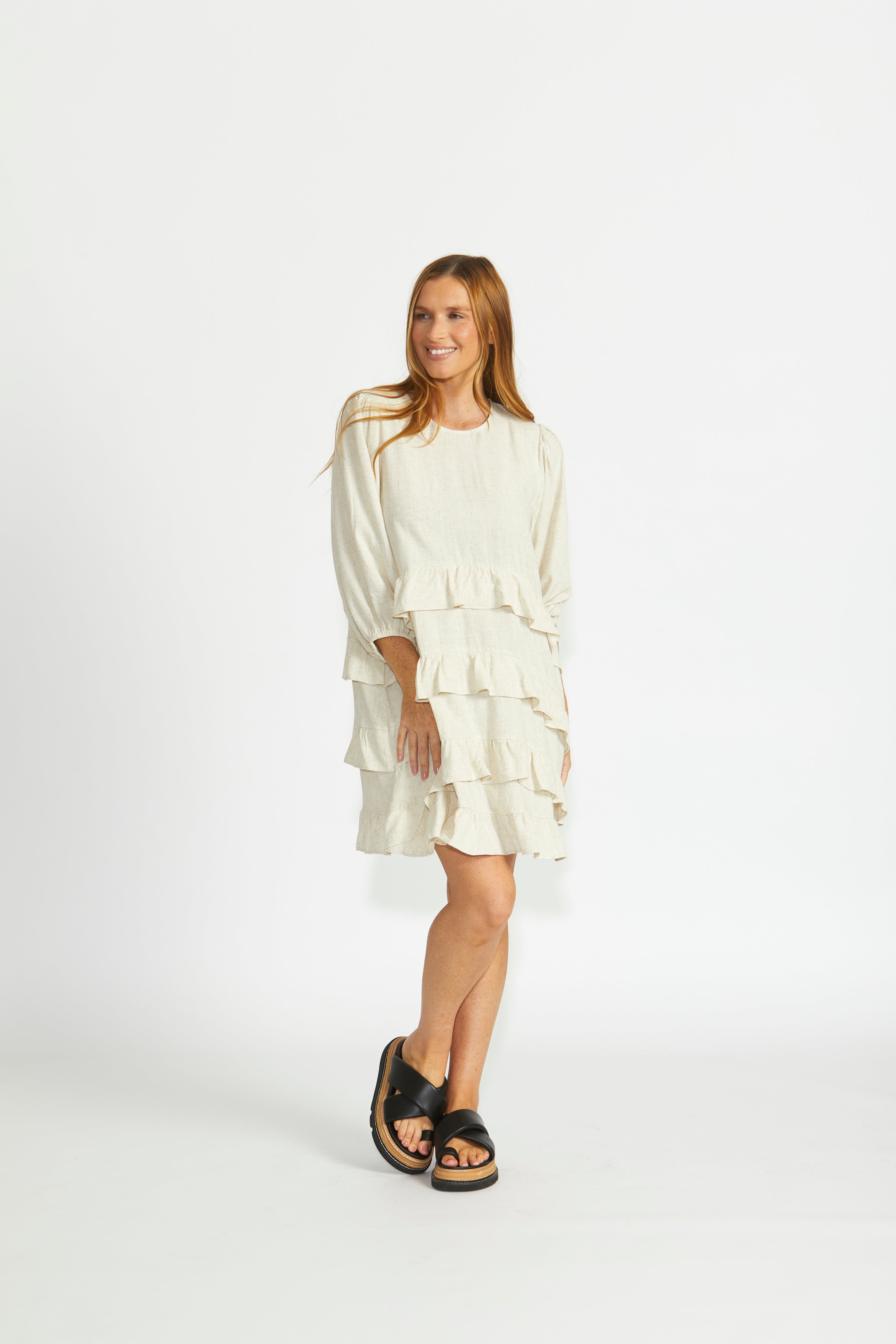 Hazel Dress - Natural