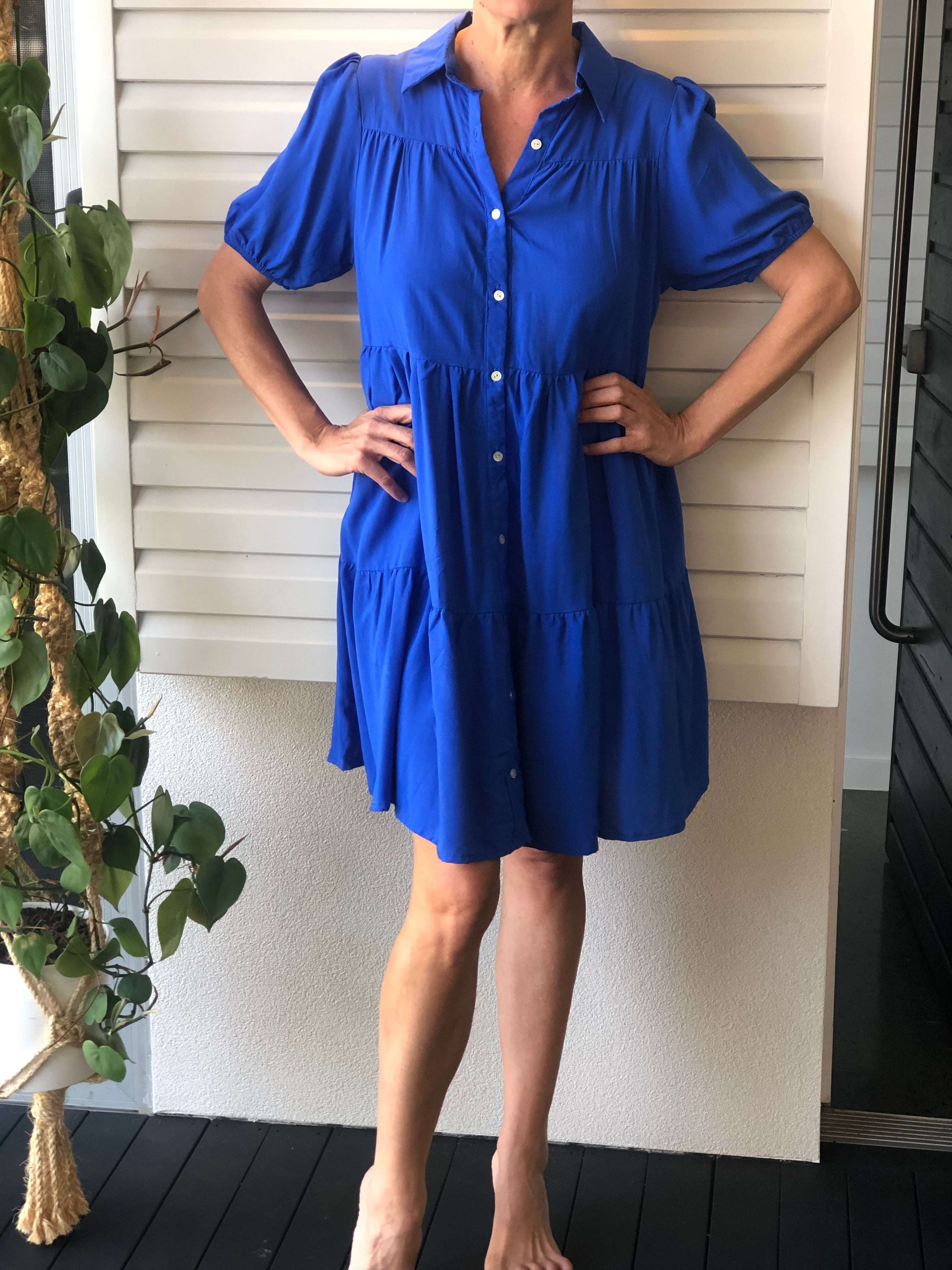 Amelia Dress - Blue