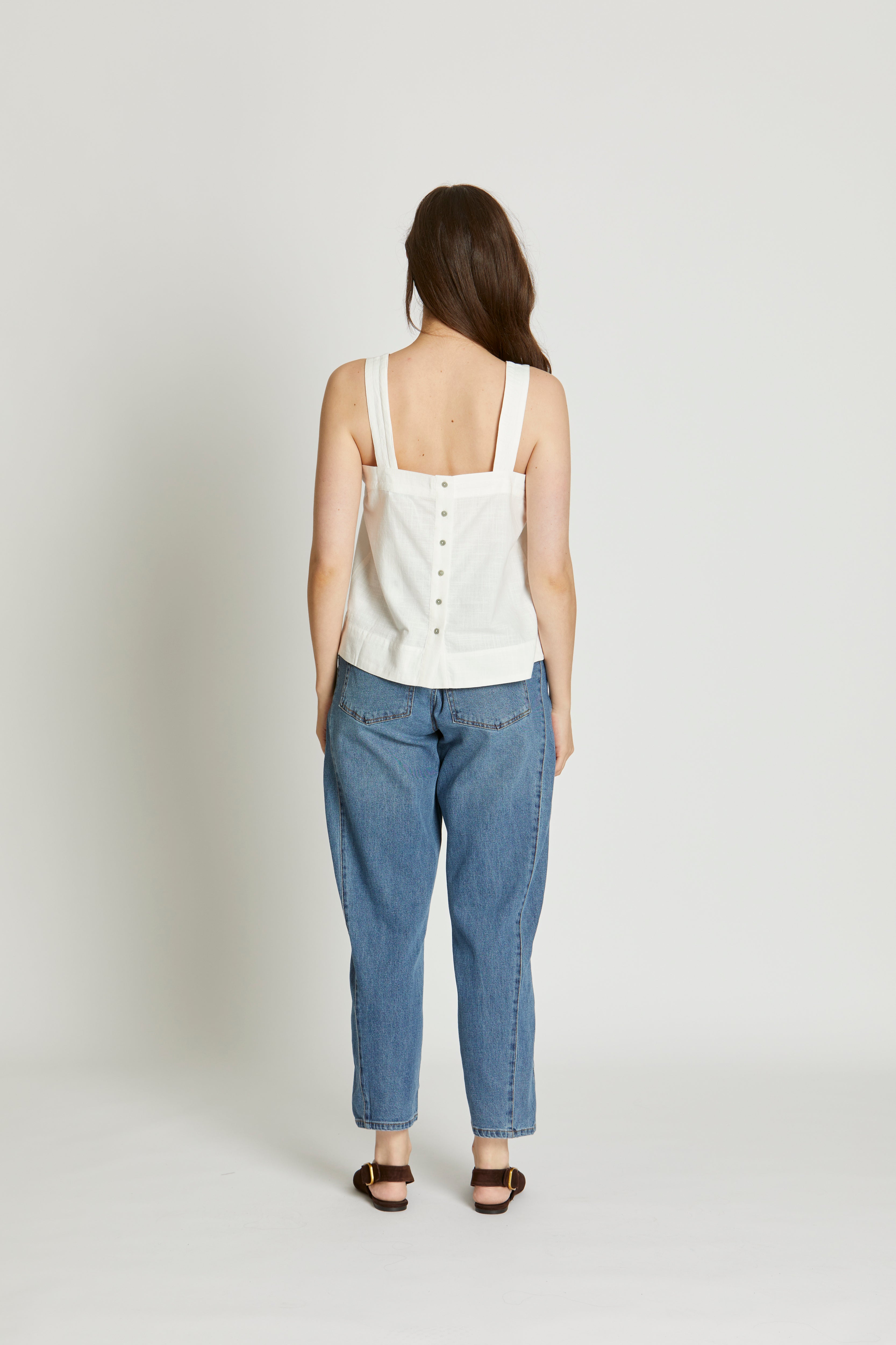 Holly Top - White