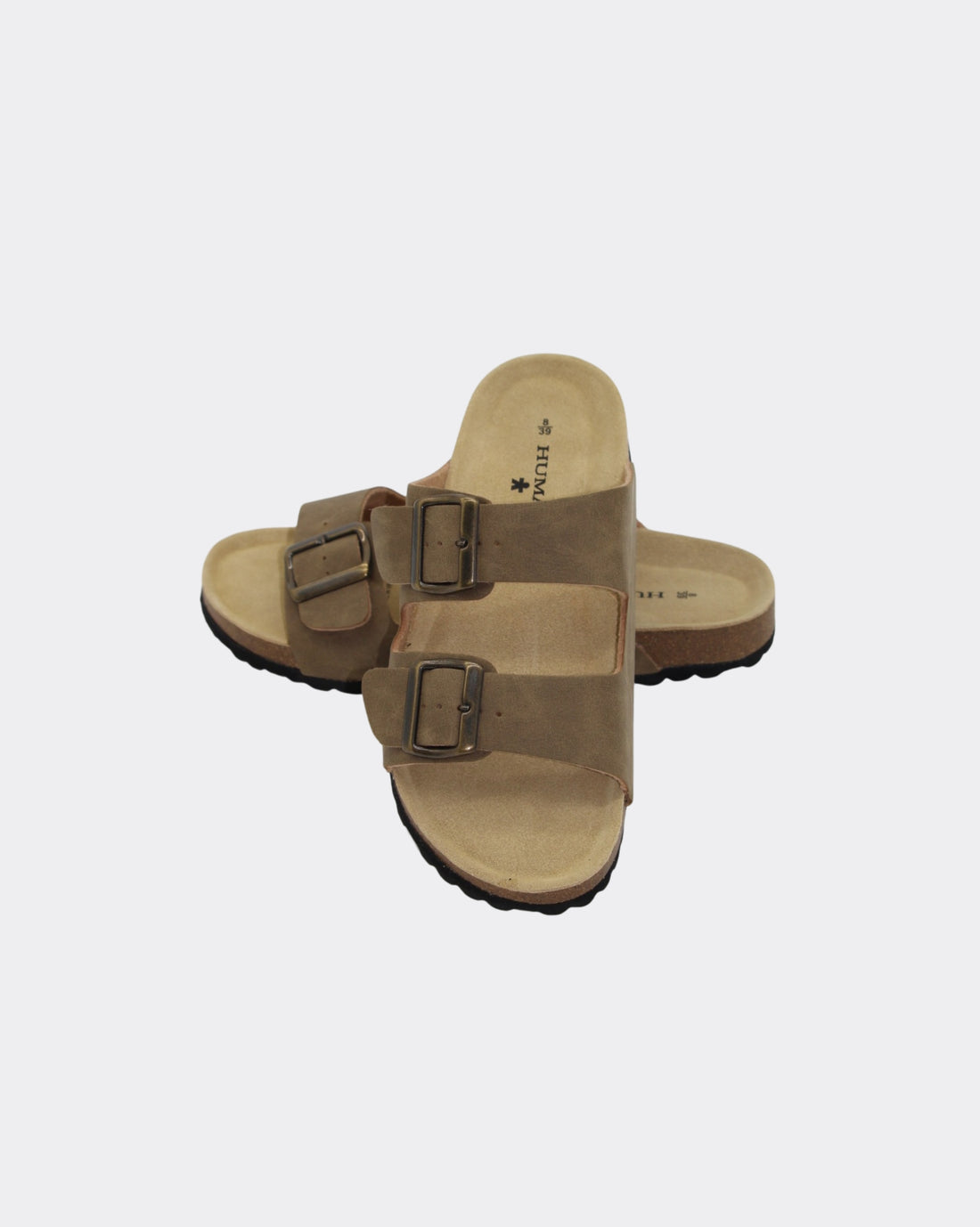 Ibiza Slides - Taupe