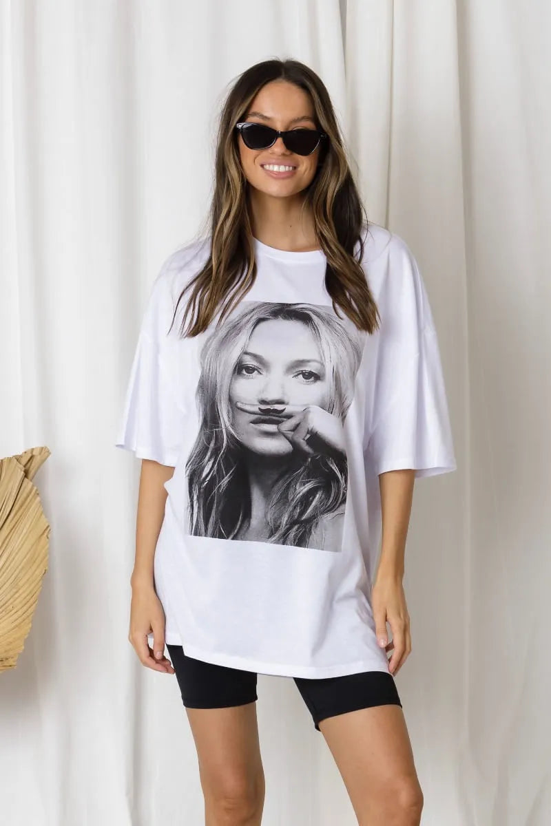 Icon Kate Moss Boyfriend Tee