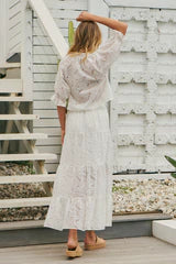 Amber White Shirt | White Amber Shirt | Beach Shakk Rainbow Beach