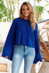 Ammy Cobalt Blue Knit | Blue Knit | Beach Shakk Rainbow Beach