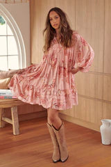 Aimee Mini Dress | Beliss print Mini Dress | Beach Shakk Rainbow Beach