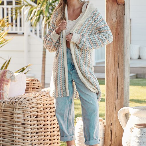 Rustic knit - cream