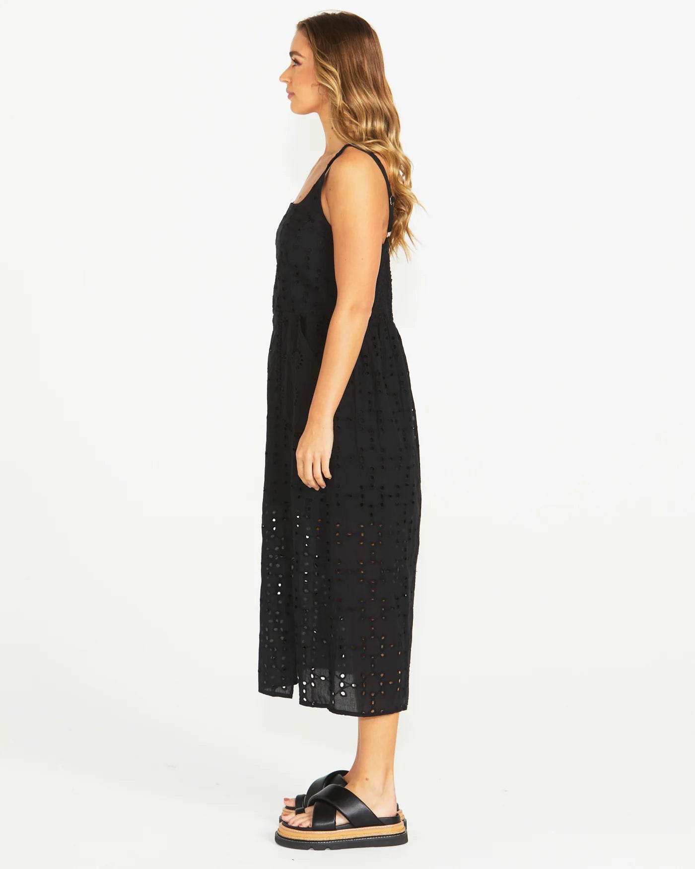 Kirby Midi Dress - Black