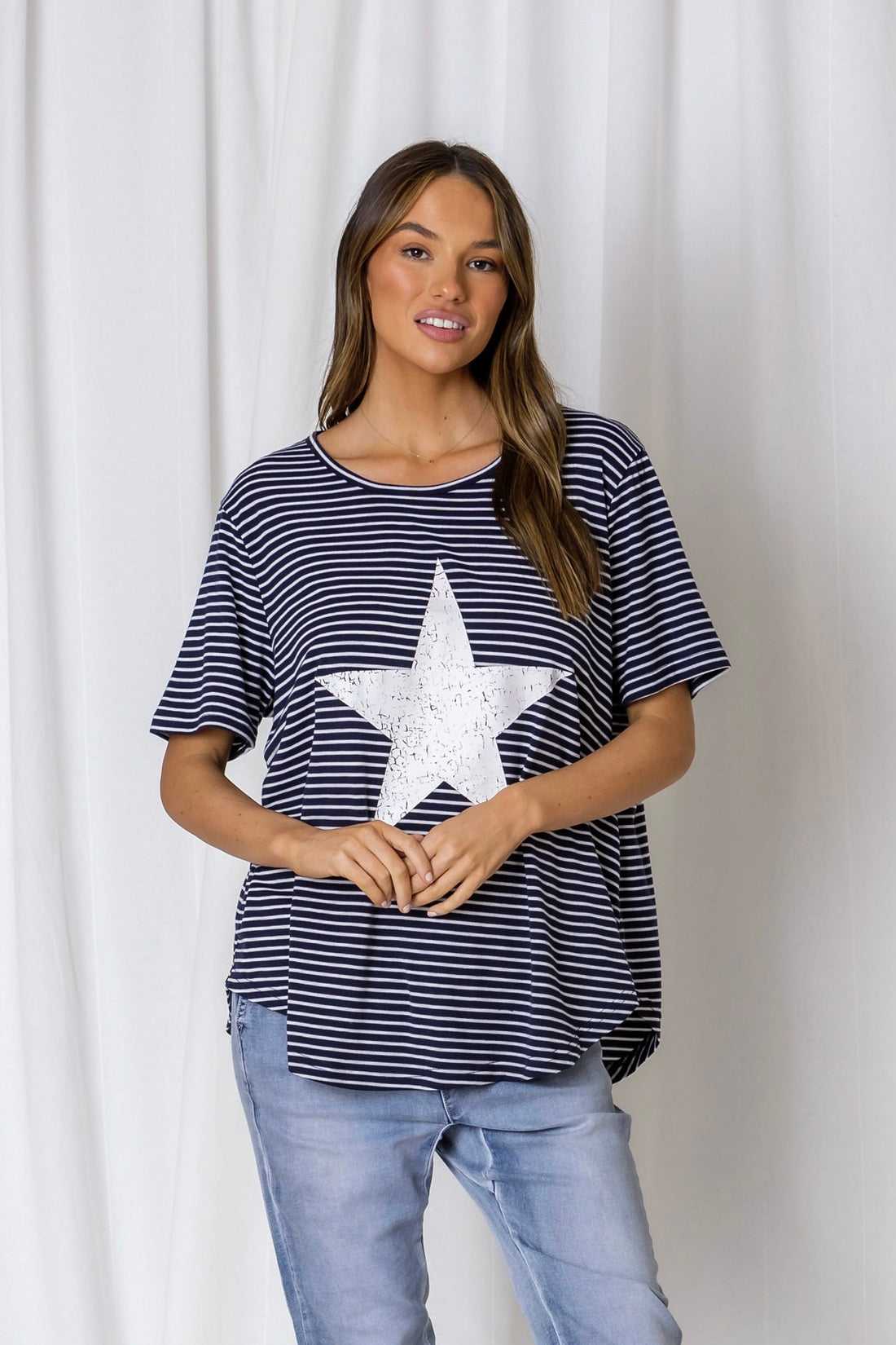 Marley Star Stripe Tee