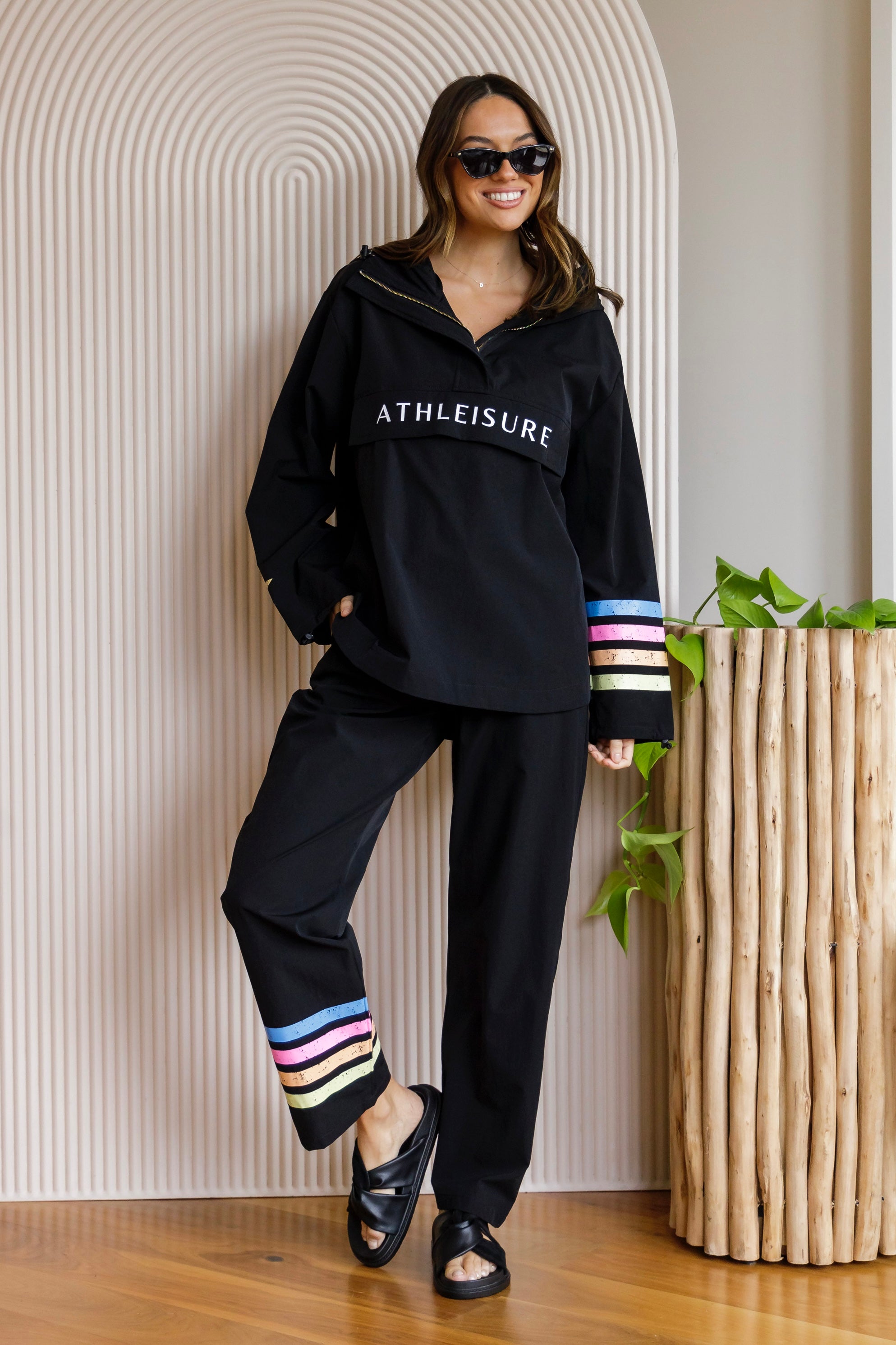 Elliot Spray Pants - Rainbow Stripe