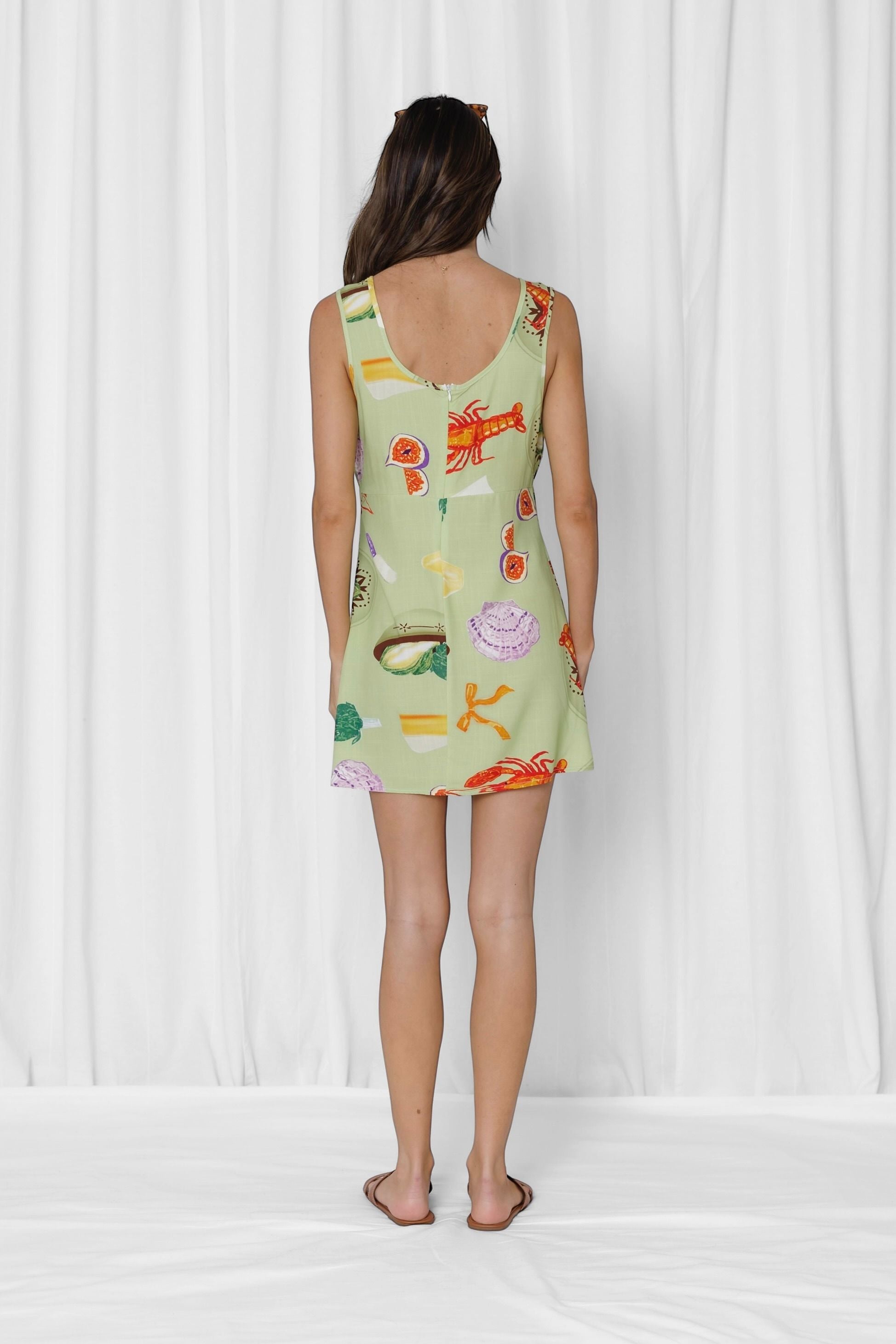 San Luca Mini Dress - Limonchello