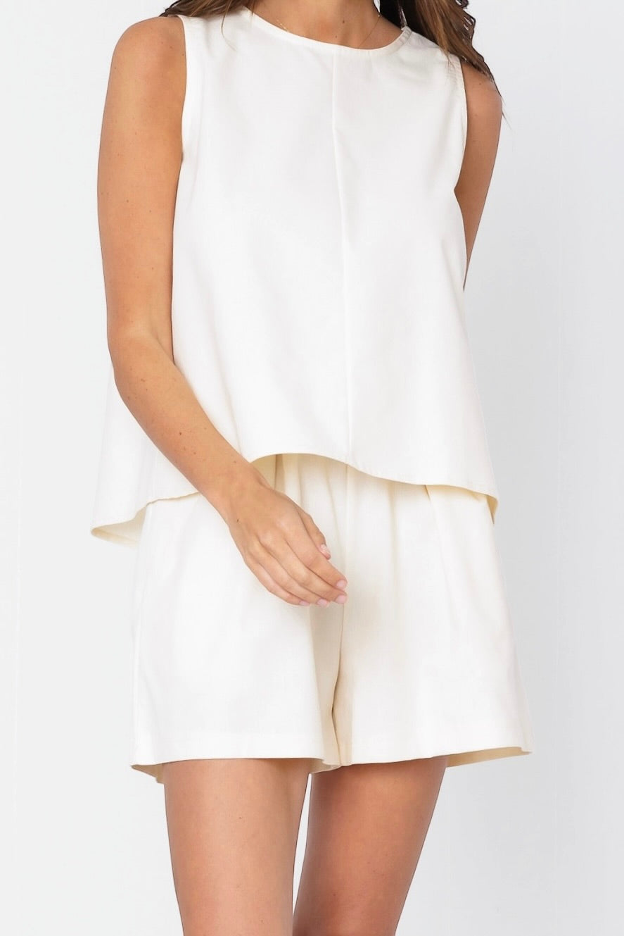 Venice Shorts - Vanilla