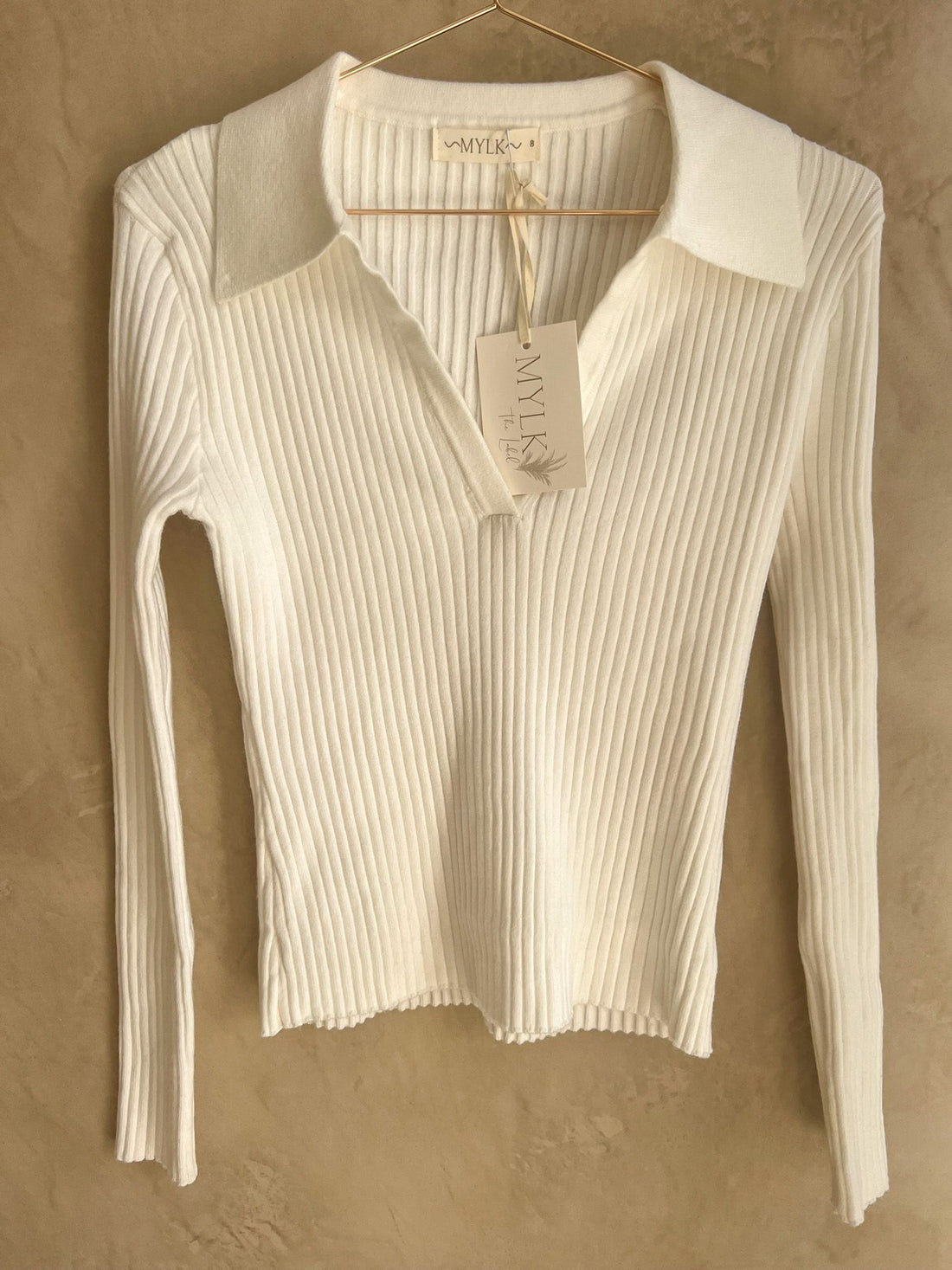 Payton V Collar Knit