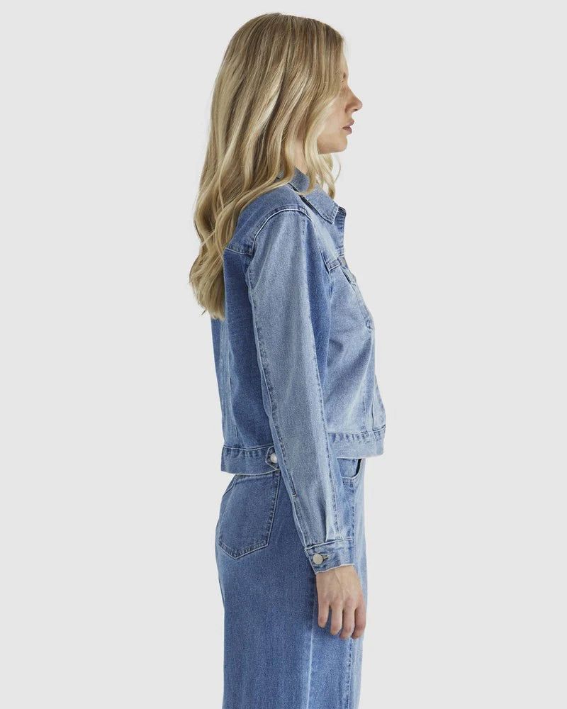 Ryley Jacket - Mixed Denim