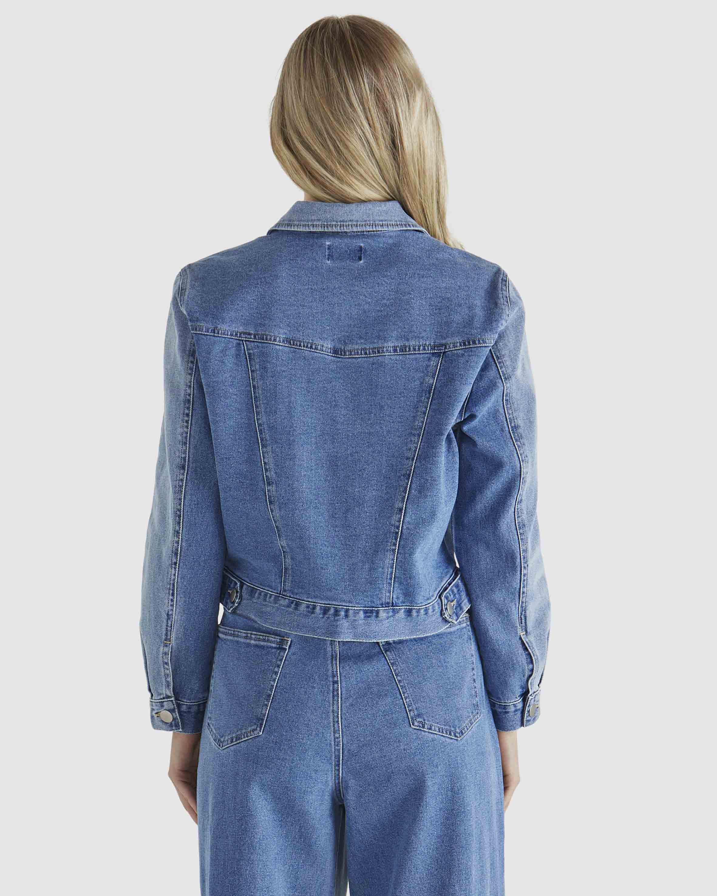 Ryley Jacket - Mixed Denim