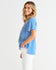 Sangria Top - Foxy Blue