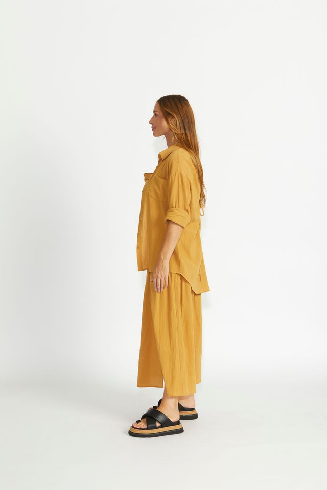Sara Shirt - Mustard