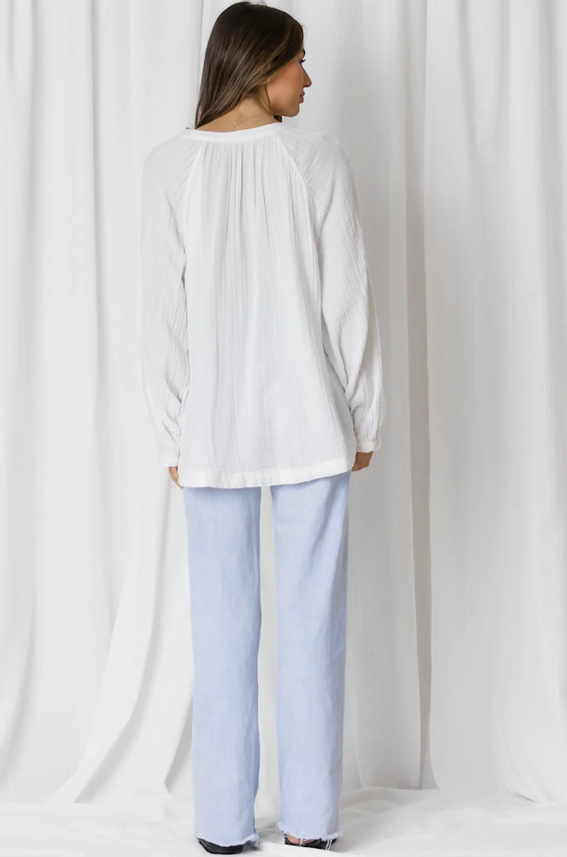 Shiloh Muslin Cotton Blouse