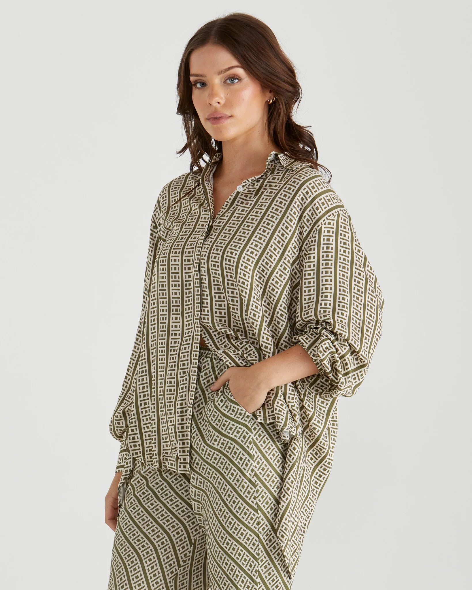 Sullivan Shirt - Geo Print