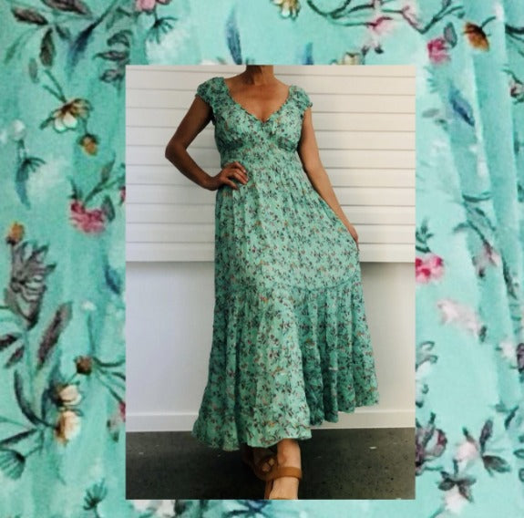 Amara Mint Dress | Mint Dress | Beach Shakk Rainbow Beach
