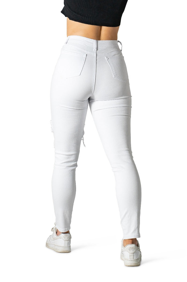 Dilley Jeans - White