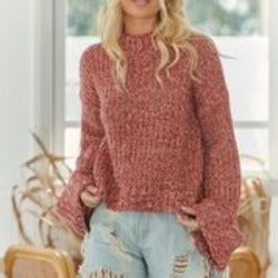 Vita knit jumper - Rust