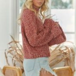 Vita knit jumper - Rust