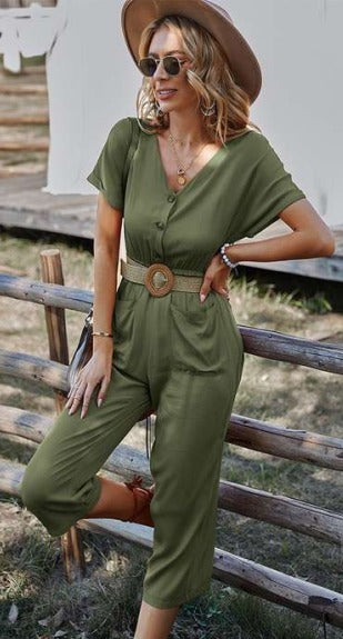 Jumpsuit - Khaki