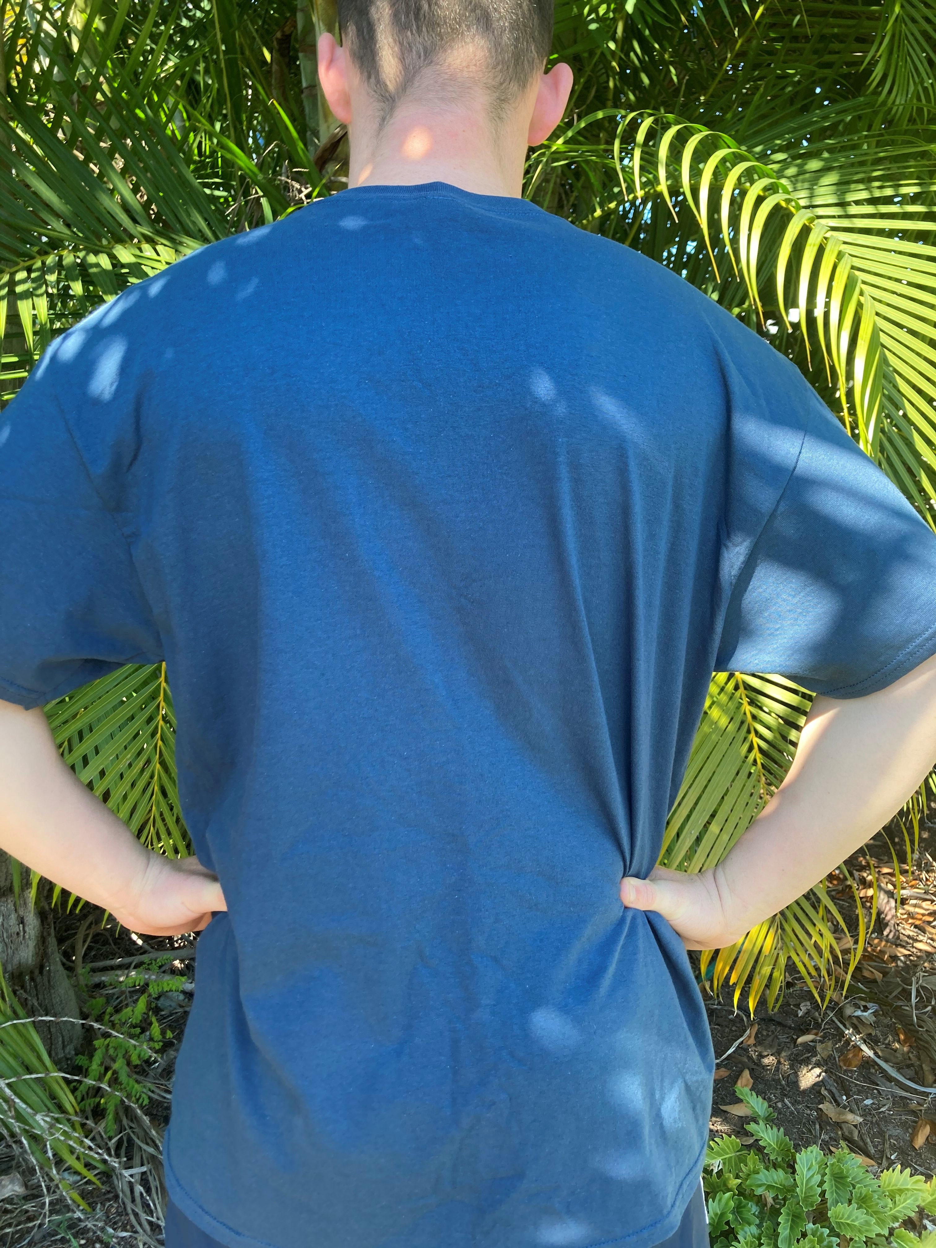 Rainbow Beach TShirt -Blue