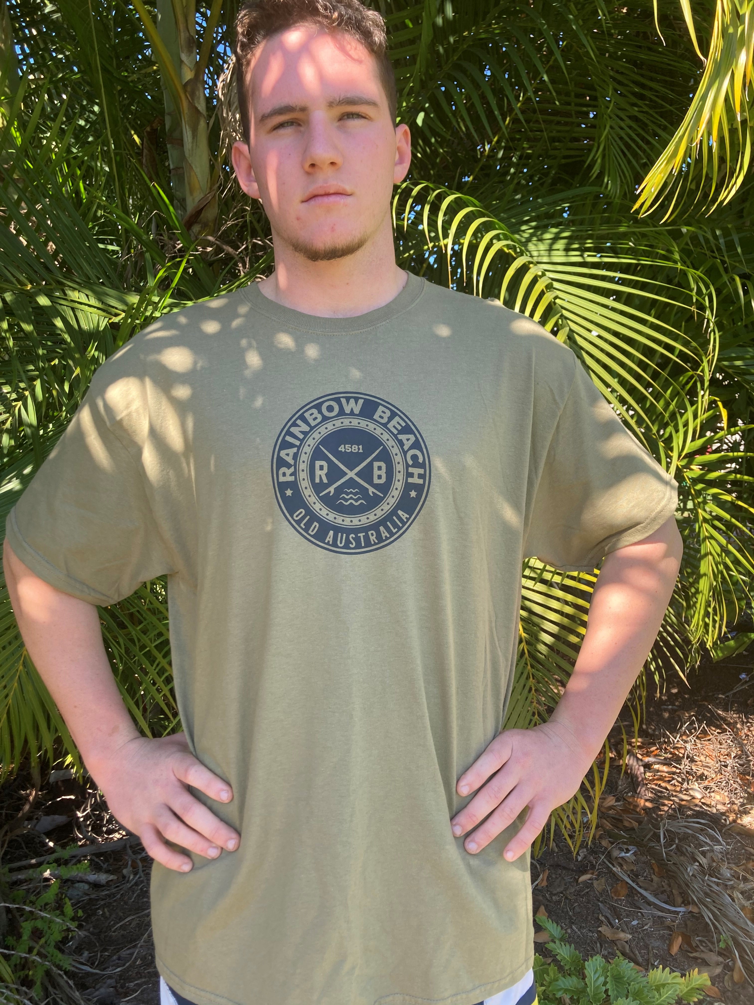 Rainbow Beach TShirt - Prairie Dust